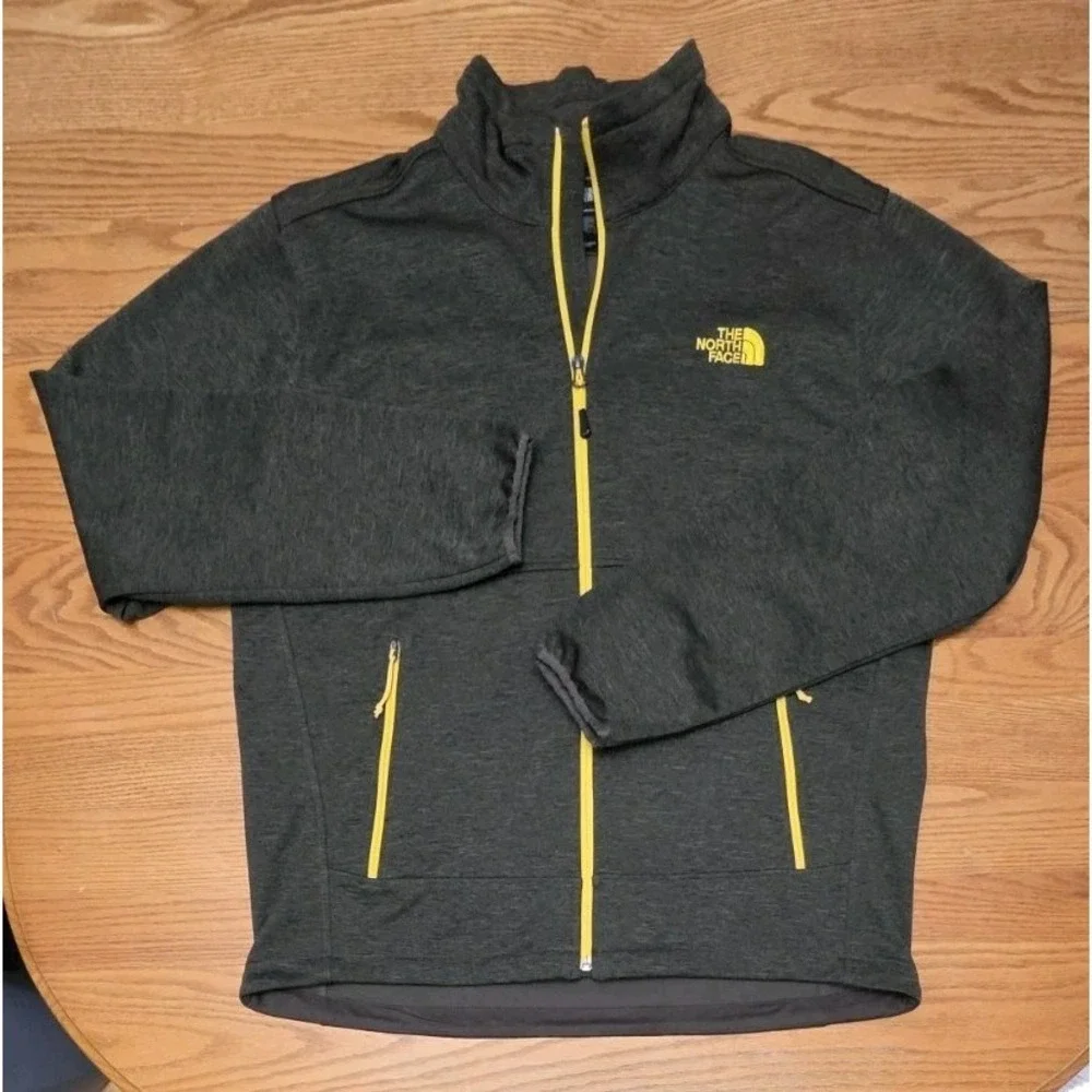 The North Face Canyonwall Apex Windwall Soft Shell Jacket Grey Men's L